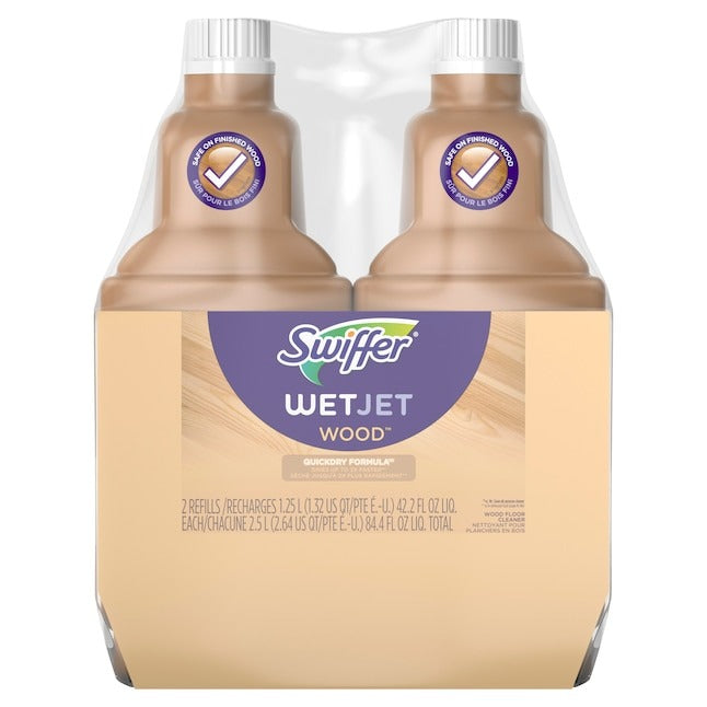 Swiffer WetJet Wood Refill Original Liquid Floor Cleaner 2 -Count