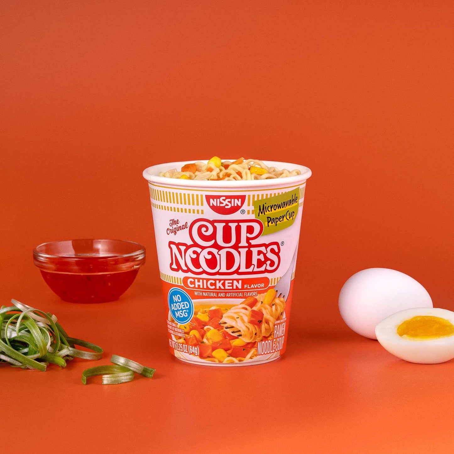 Nissin Cup Noodles, Chicken Flavor 2.25 oz., 24 ct.
