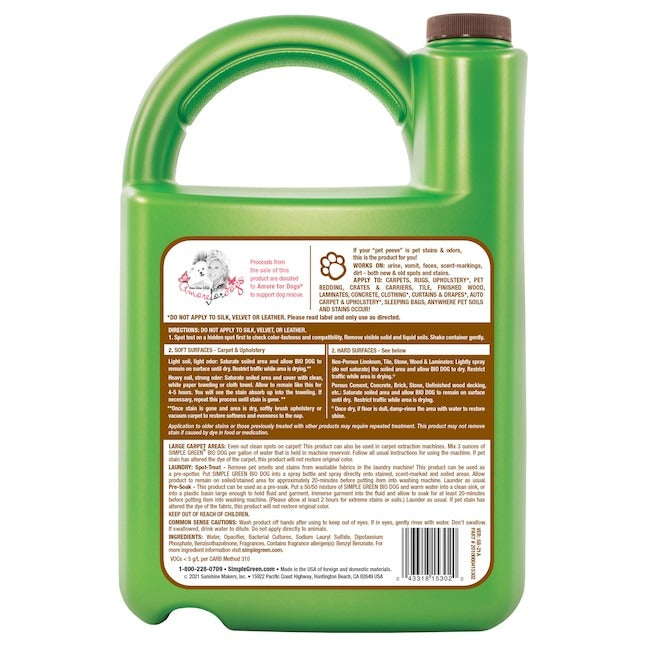 Simple Green Liquid Stain remover 128 Fluid ounce