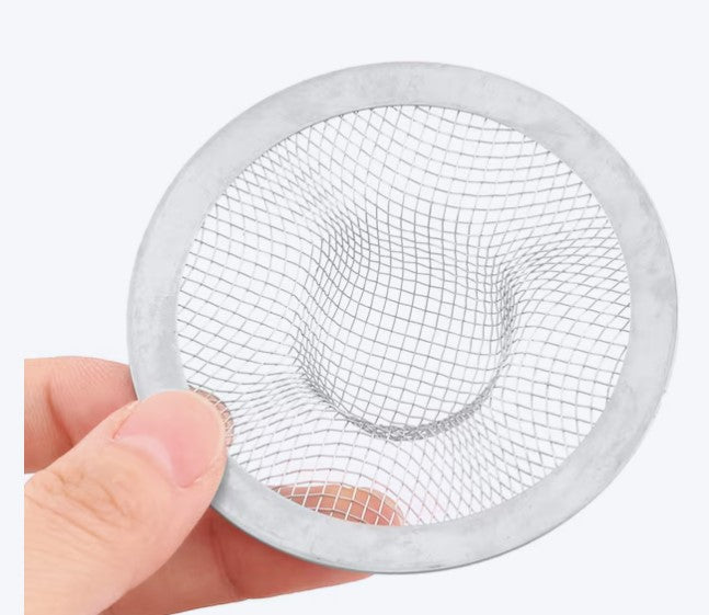 Mesh Sink Drain Strainer – Stainless Steel, 4 Pack, Anti-Clog Filter