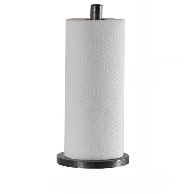 Laura Ashley Grey Metal Freestanding Paper Towel Holder