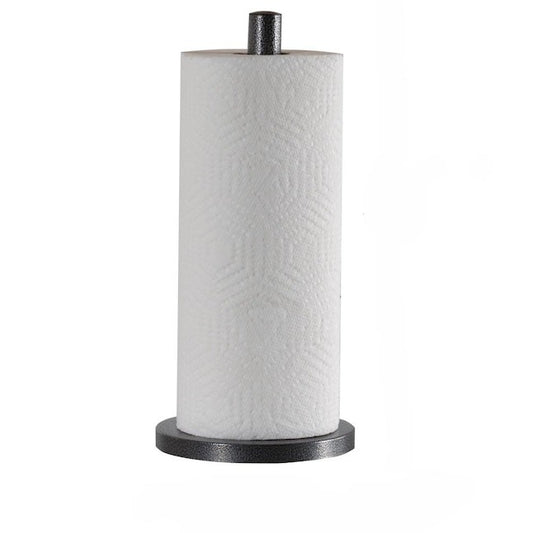 Laura Ashley Grey Metal Freestanding Paper Towel Holder