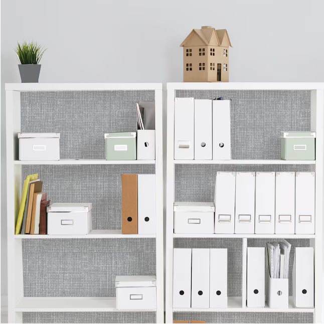Simplify 120-in x 1-1/4-ft Grey Linen Shelf liner