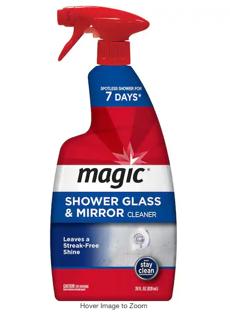 28 oz. Glass Cleaner Spray for Shower and Mirror