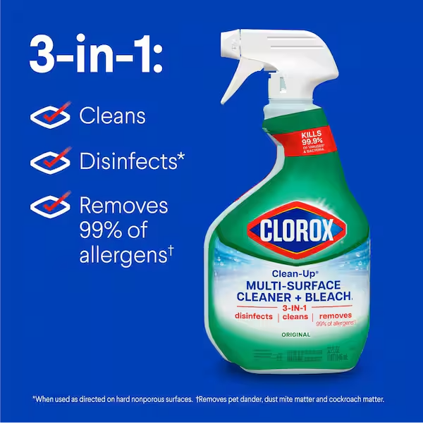 Clean-Up 32 oz. Original Scent All-Purpose Cleaner with Bleach Spray