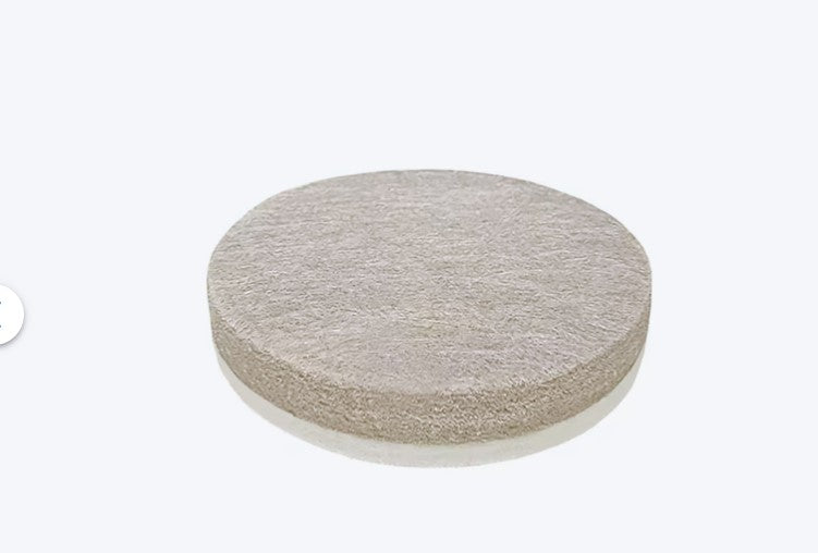3/4 Inch Round Felt Furniture Pads – Beige, 16 Pack
