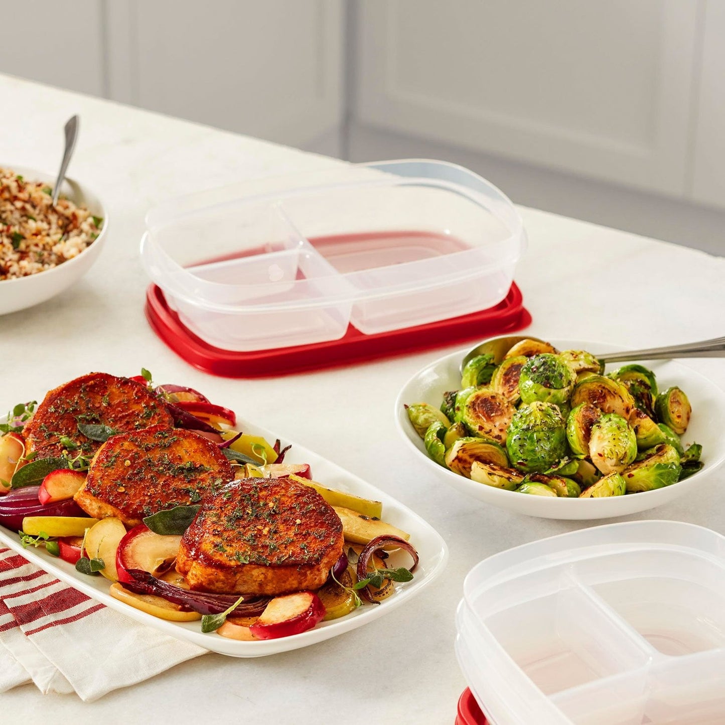 Rubbermaid 14-Piece Easy Find Lids Meal Prep Food Storage Containers