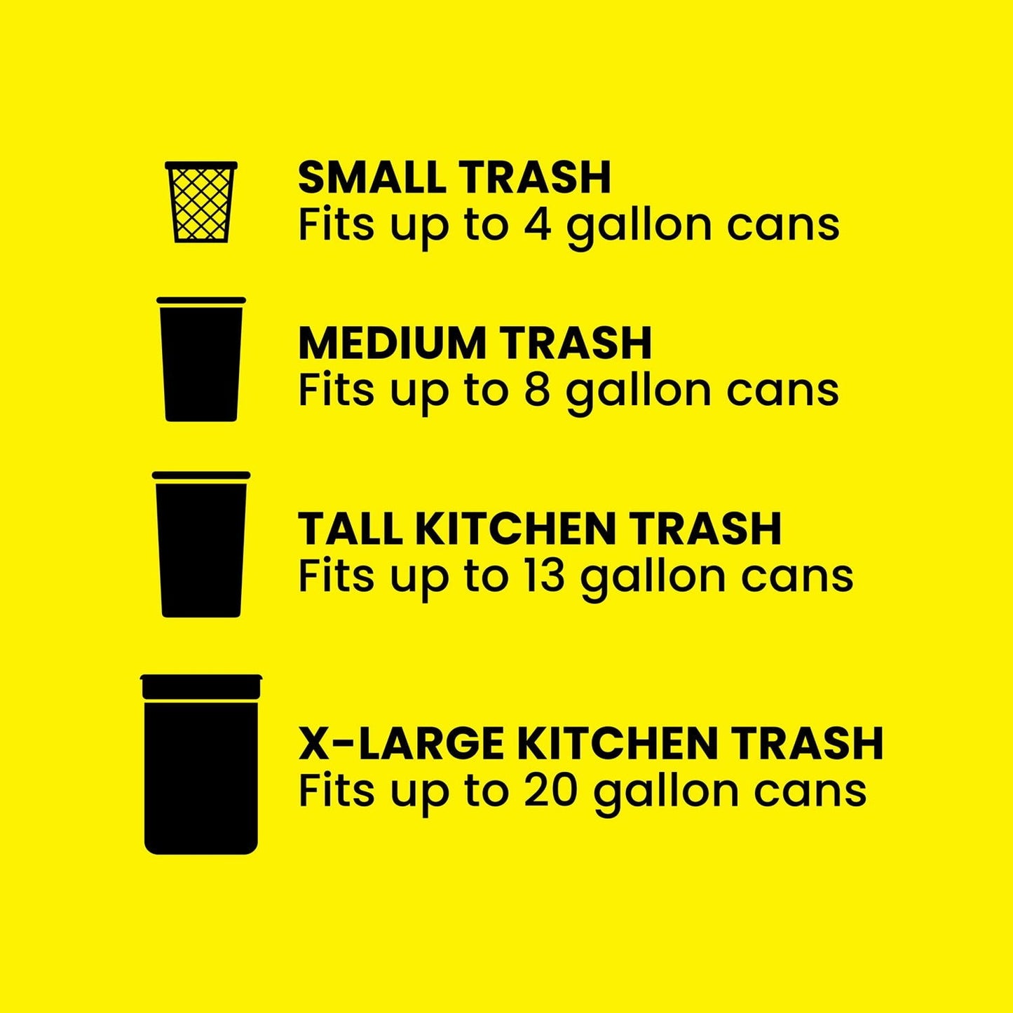 Glad ForceFlex MaxStrength with Clorox Tall Kitchen Drawstring Trash Bags, Lemon Fresh Scent, 13 Gallon, 120 ct.