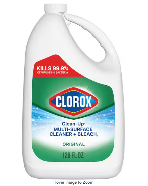 Clean-Up 128 oz. Original Scent All-Purpose Cleaner with Bleach Spray Refill