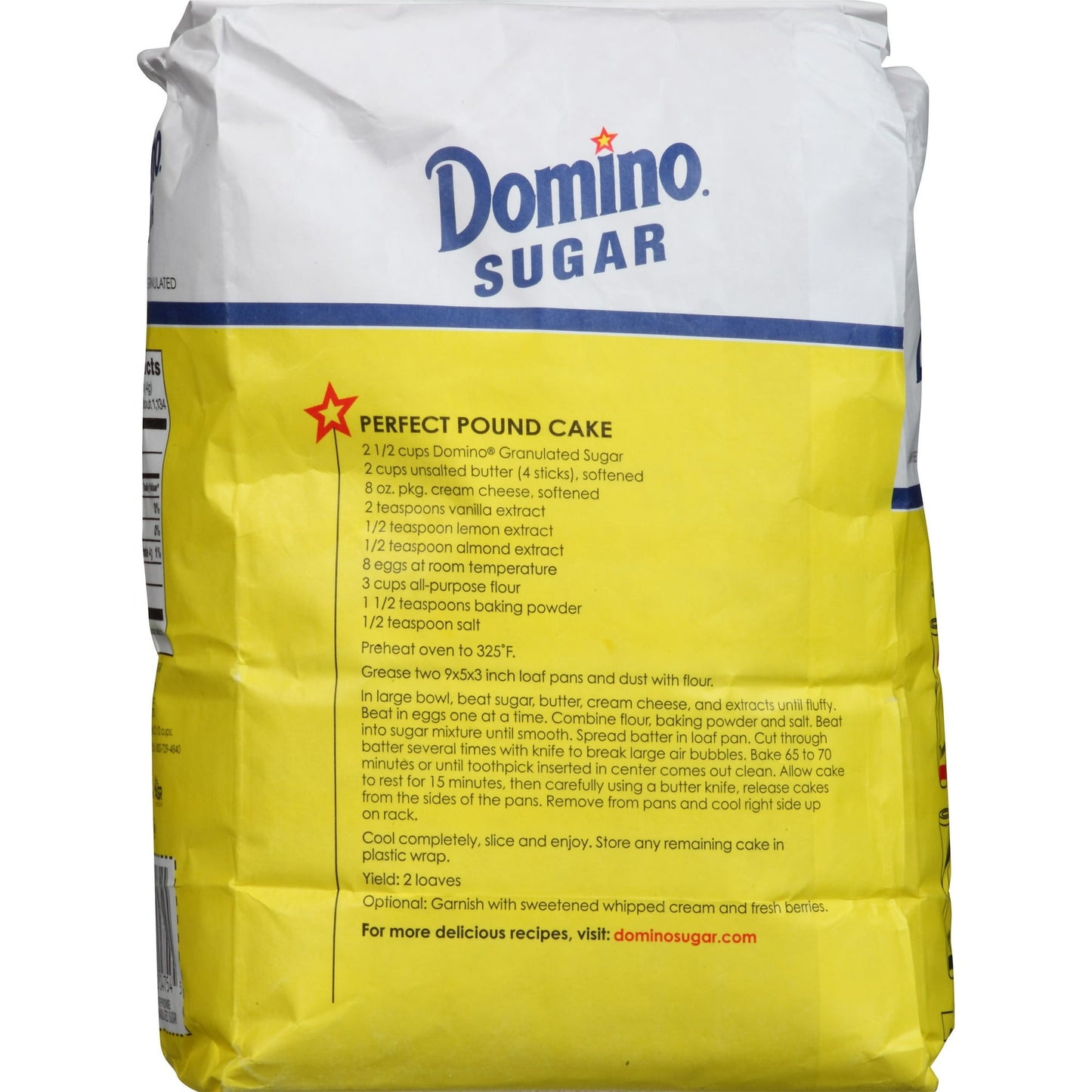 Domino Granulated Sugar – Pure White Sugar for Baking, Cooking & Beverages