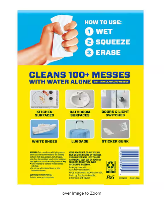 Magic Eraser Sponge (6 Count)