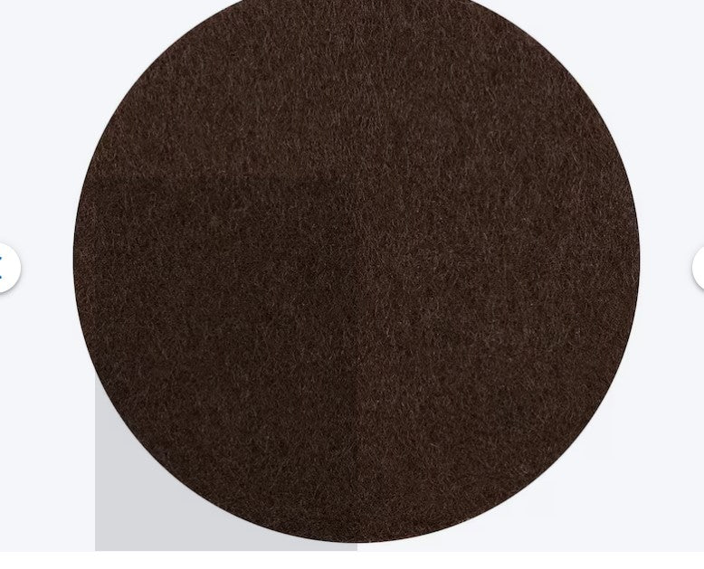 Round Felt Furniture Pads – 1.5 Inch, 16 Pack