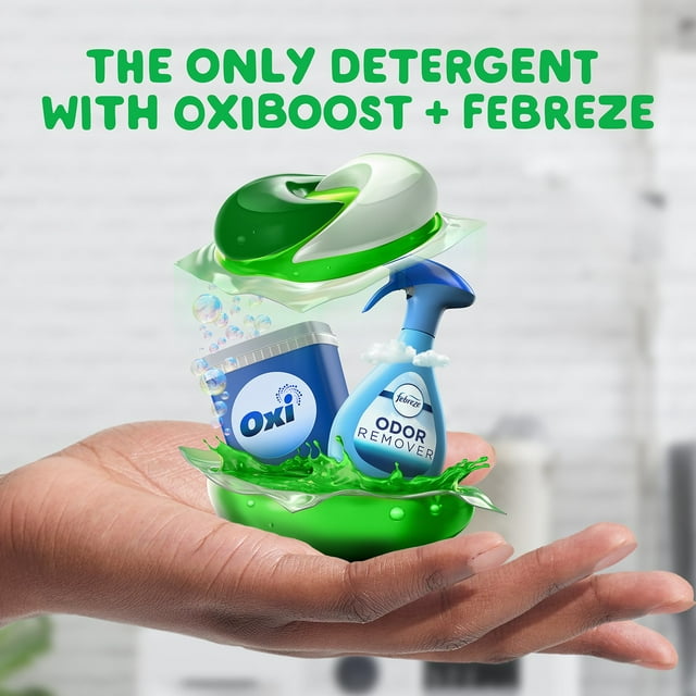 Gain Flings! 3-in-1 Laundry Detergent Pacs – Original Scent (152 Count, 3-in-1 Formula with Oxi Boost & Febreze Freshness)