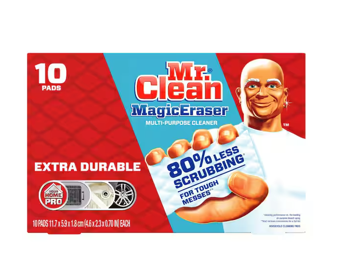 Extra Durable Magic Erasers Multi-Purpose Cleaning Sponge (10 Count)