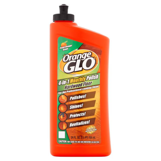 Orange Glo Hardwood 4-in-1 Monthly Polish High gloss Floor Polish 24 Fluid ounce (s)