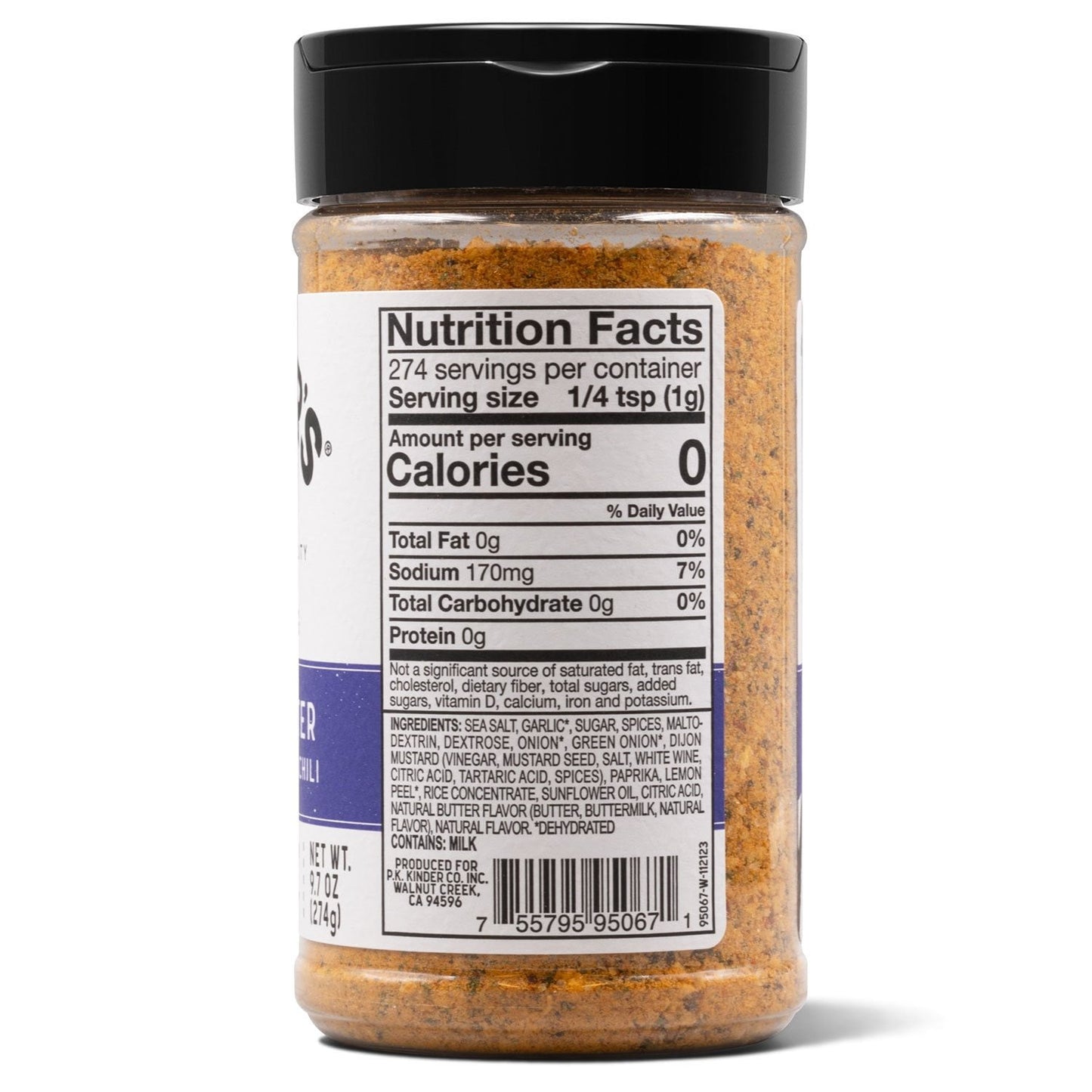 Premium Garlic & Herb Seasoning Blend – 9.7 oz