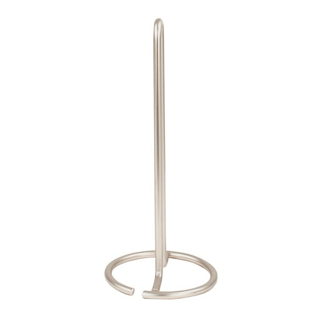 Style Selections Brushed Nickel Metal Freestanding Paper Towel Holder