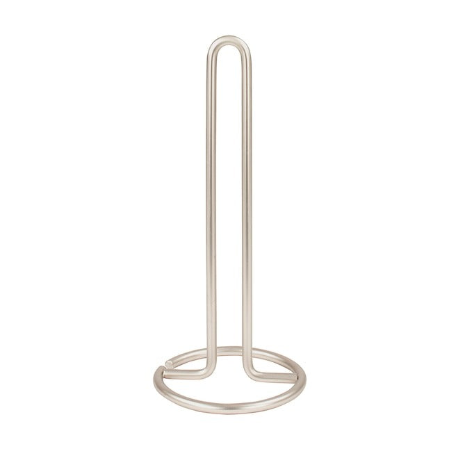 Style Selections Brushed Nickel Metal Freestanding Paper Towel Holder