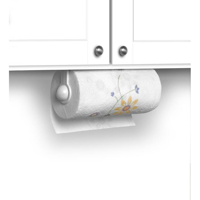 Style Selections White Plastic Wall-Mount Paper Towel Holder