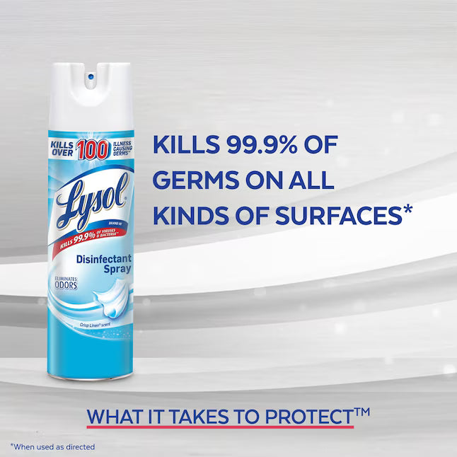 LYSOL 19 -oz Crisp Linen Disinfectant Liquid All-Purpose Cleaner 2 -Pack