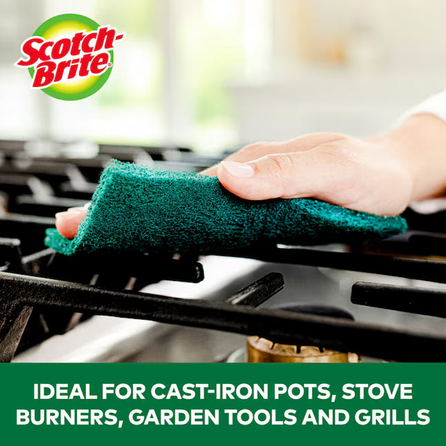 Scotch-Brite Heavy Duty Poly fiber Scouring pad 6 -Pack