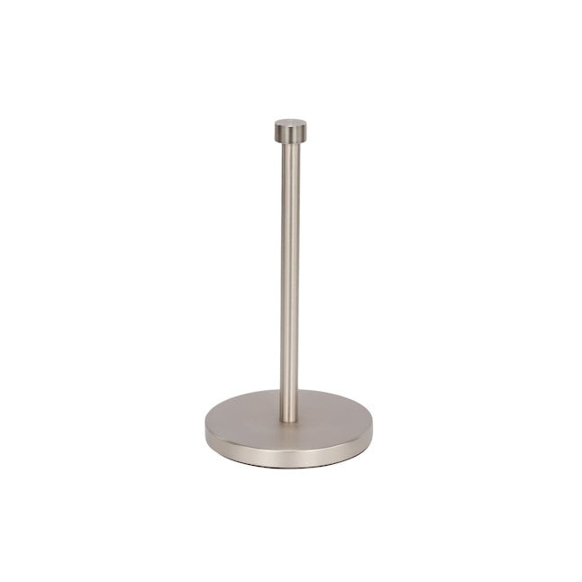 Style Selections Nickel Metal Countertop Paper Towel Holder