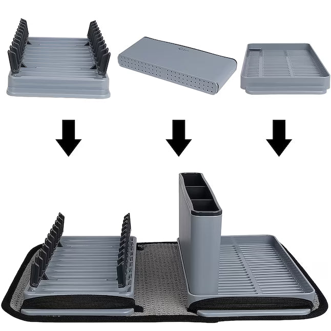Empava 16-in W x 12.5-in L x 5-in H Plastic Dish rack