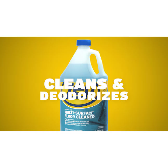 Zep 128 oz Multi-Surface Floor Cleaner RTU(Case of 4) Floral Liquid Floor Cleaner 128 -fl oz 4 -Pack