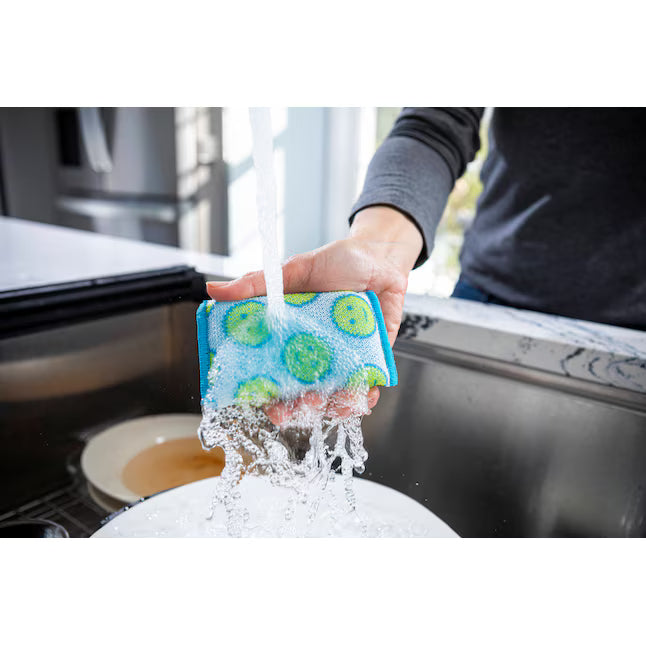 Scrub Daddy Scour Daddy Polymer foam Scouring pad 3 -Pack