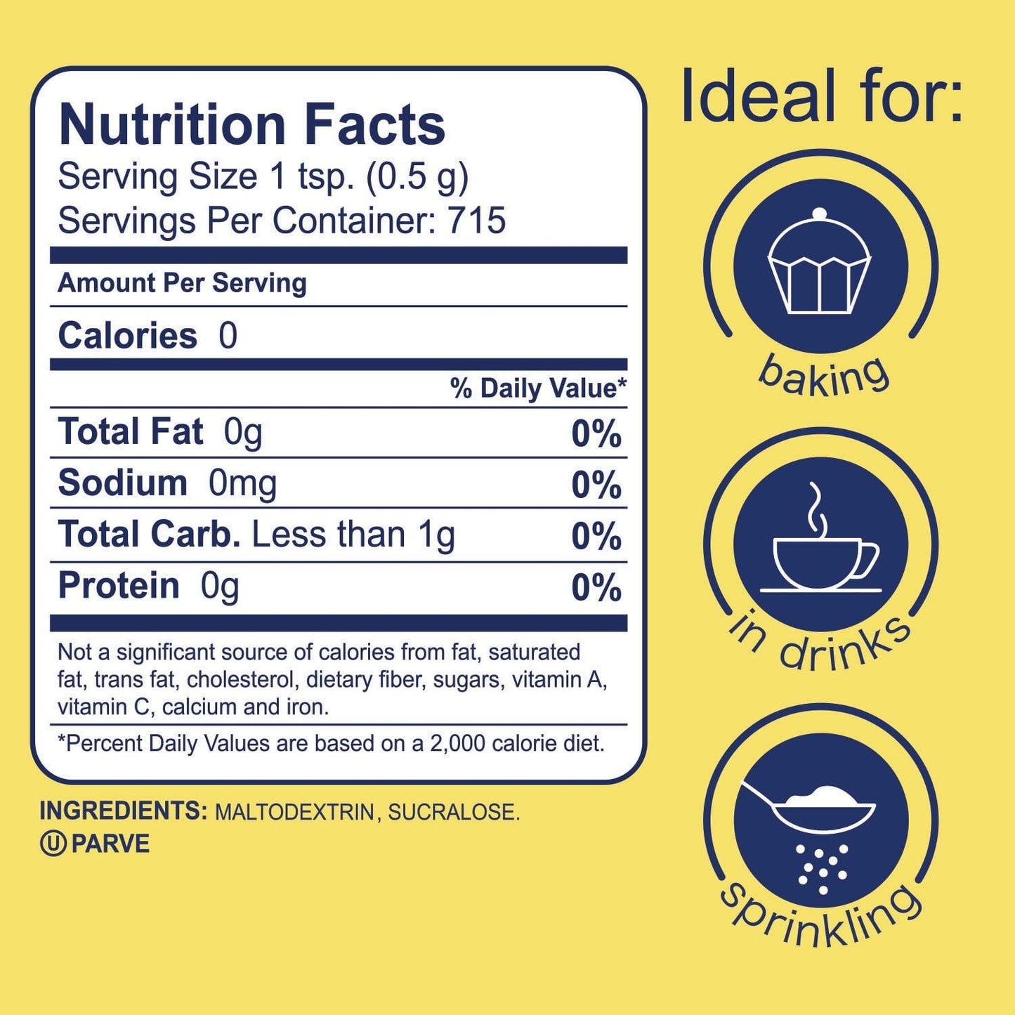 Splenda Granulated Sweetener, 12.6 oz., 2 pk.