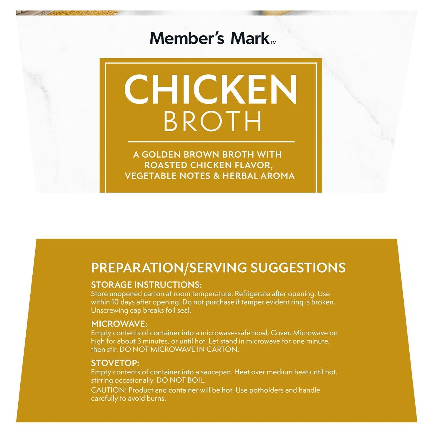 Member's Mark Chicken Broth, 32 oz., 6 pk.