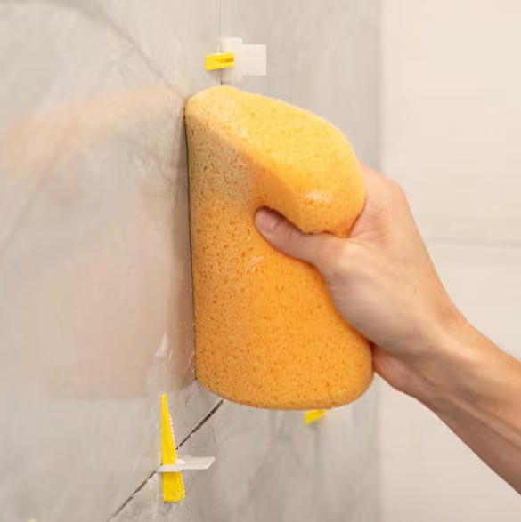 Extra Large 7-1/2 in. D x 5-1/2 in. W Polyurethane Sponge for Grouting, Cleaning, and Washing (6-Pack)