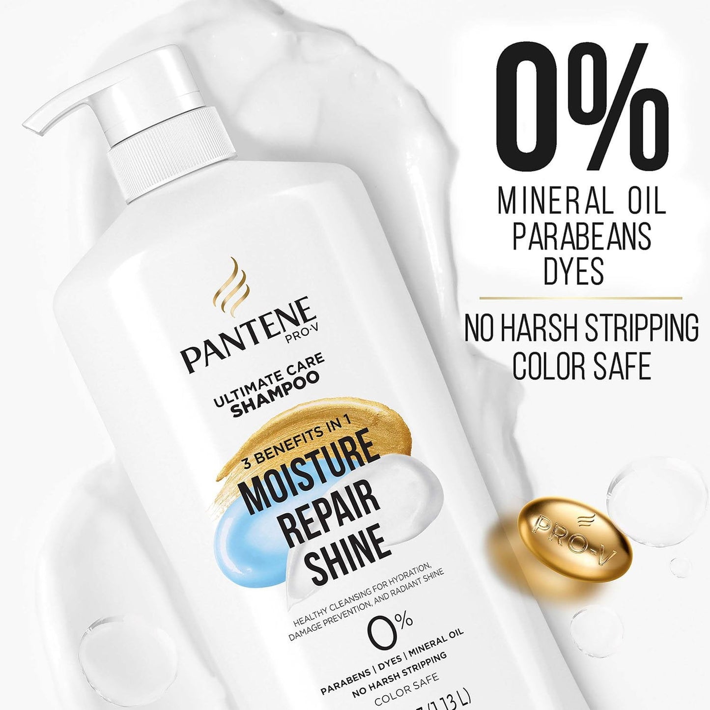 Moisture Repair & Shine Shampoo – 38.2 oz