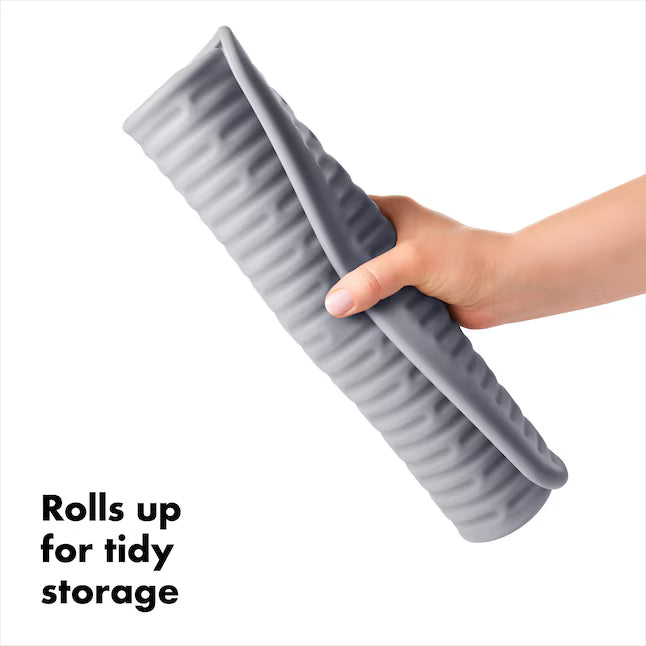 OXO 12.5-in W x 0.25-in L x 16.9-in H Plastic Drying mat
