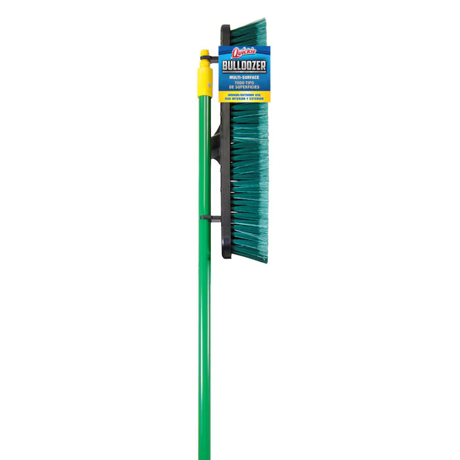 Quickie Multi-Surface 18-in Poly fiber Multi-surface All-purpose Push Broom