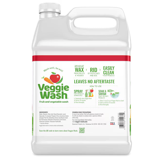 Veggie Wash 128 -fl oz Unscented Liquid All-Purpose Cleaner