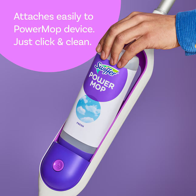Swiffer Power Mop Refill Fresh Spray Floor Cleaner 2 -Count