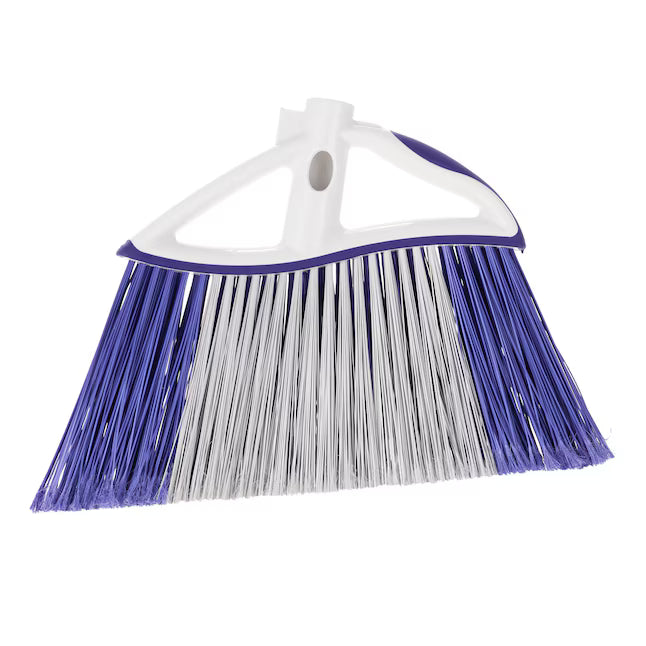 MOXIE 14.5-in Poly fiber Multi-surface Angle with dustpan Push Broom