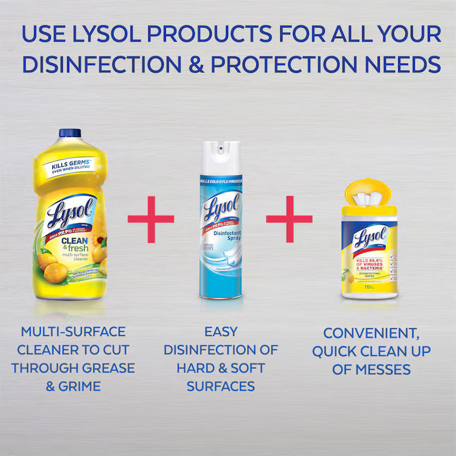 LYSOL 144 -oz Lavender and Orchid Disinfectant Liquid All-Purpose Cleaner