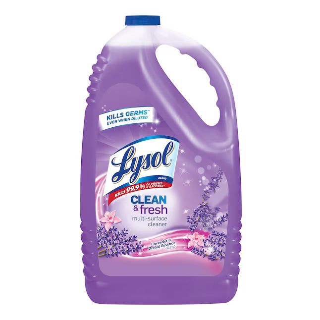 LYSOL 144 -oz Lavender and Orchid Disinfectant Liquid All-Purpose Cleaner