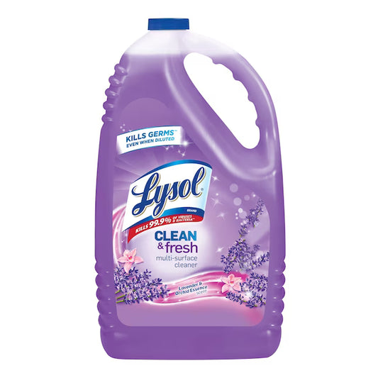 LYSOL 144 -oz Lavender and Orchid Disinfectant Liquid All-Purpose Cleaner