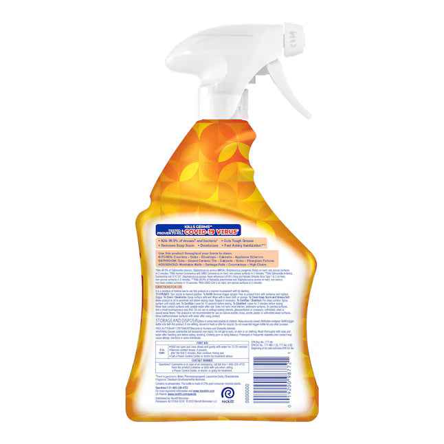 LYSOL 32 -oz Mango and Hibiscus Disinfectant Liquid All-Purpose Cleaner