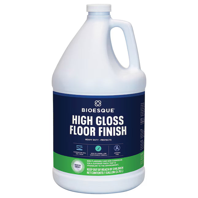 Bioesque Solutions High gloss Floor Polish 1 Gallons
