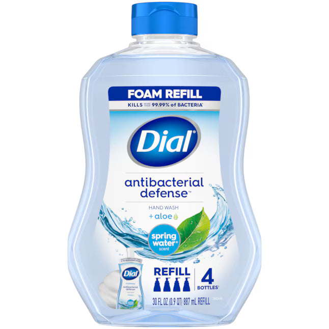 Dial 30 -fl oz Spring Water Antibacterial Foaming Hand Soap