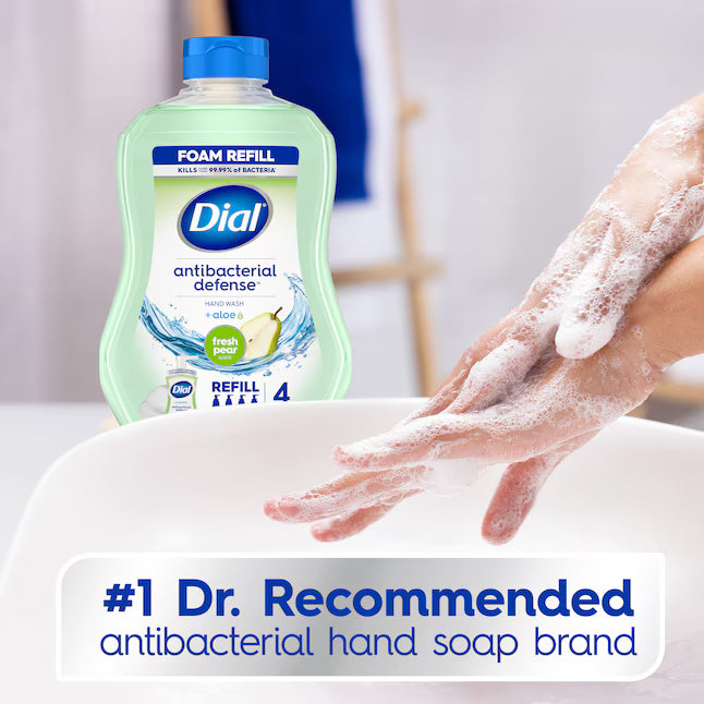Dial 30 -fl oz Fresh Pear Antibacterial Foaming Hand Soap
