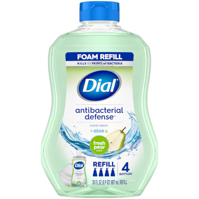 Dial 30 -fl oz Fresh Pear Antibacterial Foaming Hand Soap