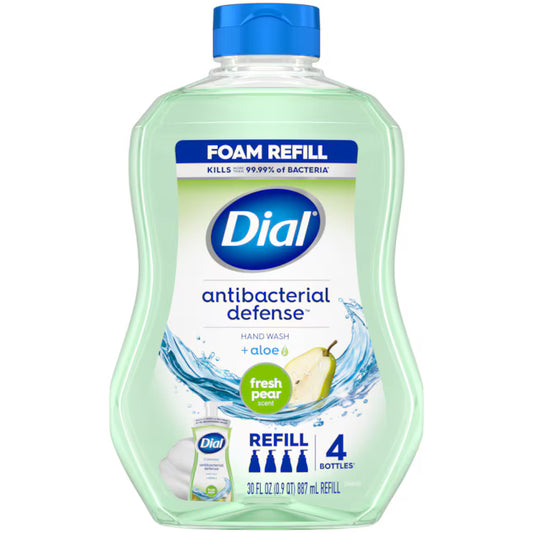 Dial 30 -fl oz Fresh Pear Antibacterial Foaming Hand Soap