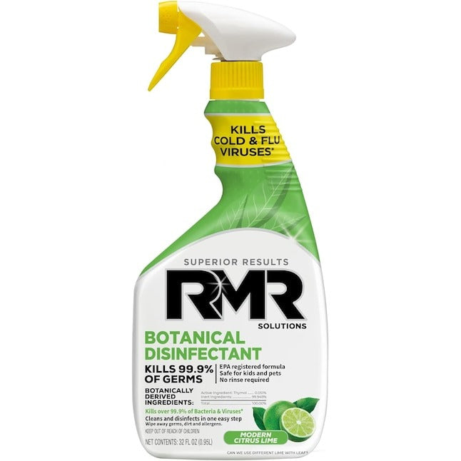 RMR Solutions Botanical 32 -fl oz Modern Citrus Lime Disinfectant Liquid All-Purpose Cleaner