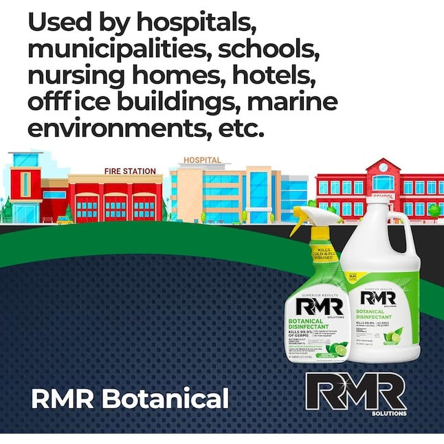RMR Solutions Botanical 32 -fl oz Modern Citrus Lime Disinfectant Liquid All-Purpose Cleaner