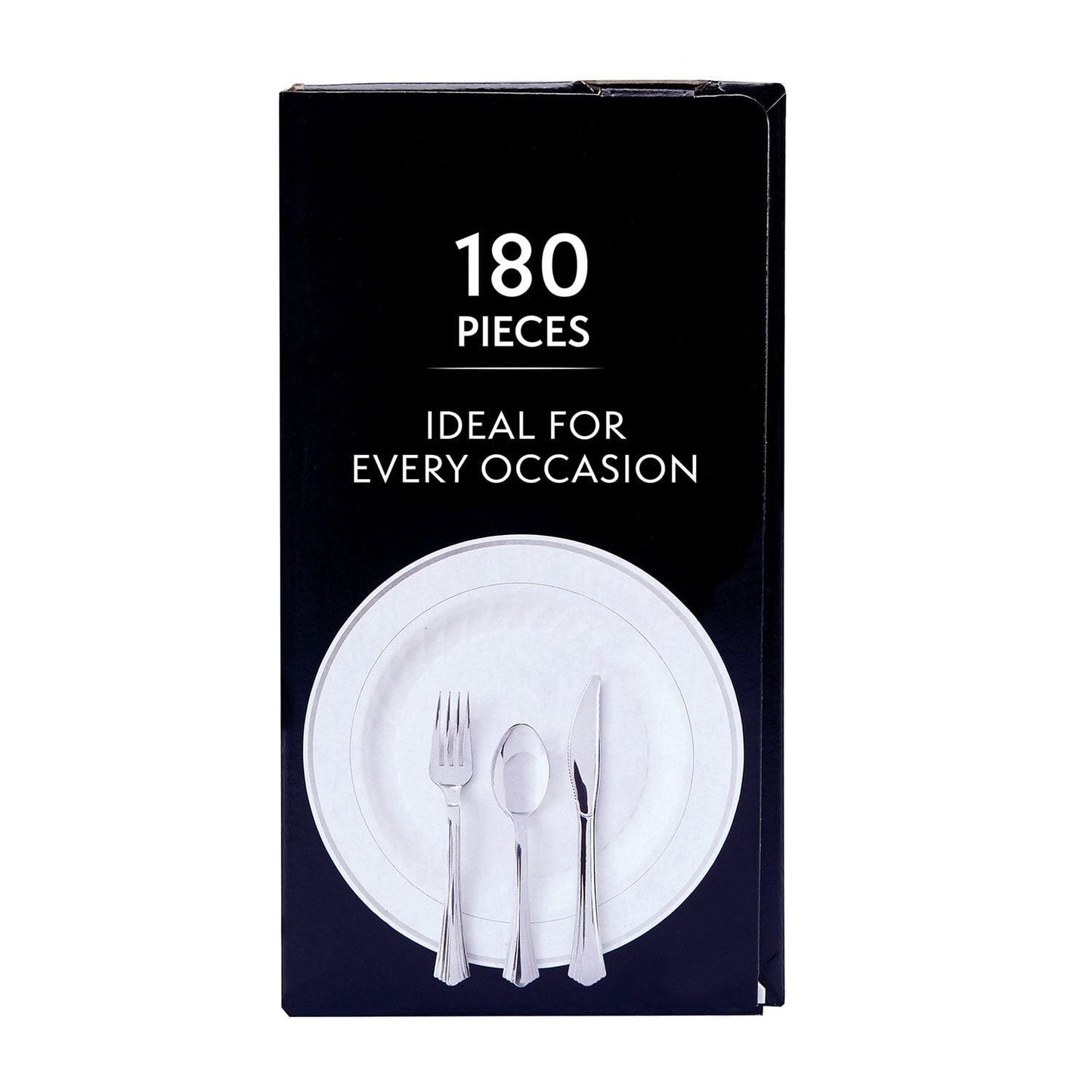 Member's Mark Premium Silver-Look Cutlery Combo 180 ct.